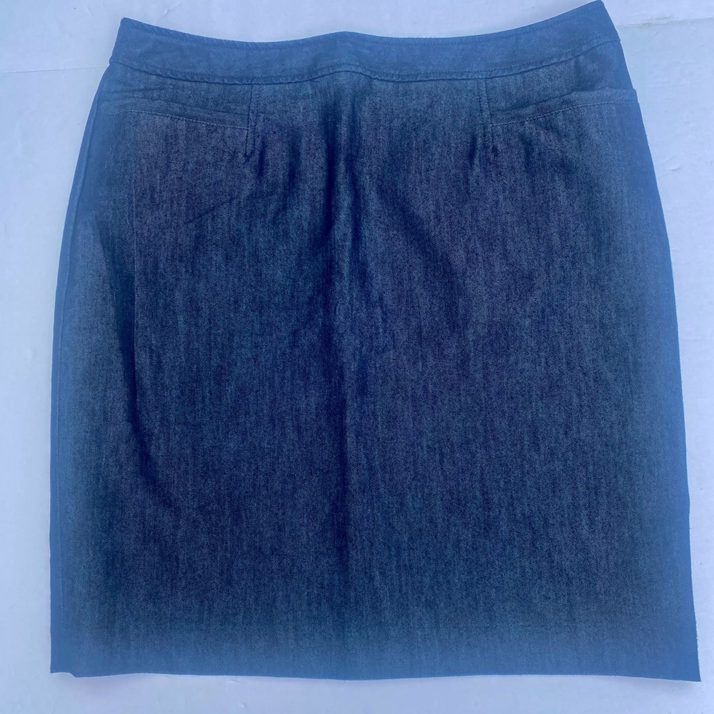 Halogen Dark DENIM Pencil SKIRT size 12